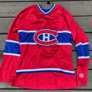 Montreal Canadians Women's jersey Small EUC